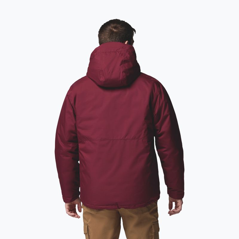 Pánska bunda Columbia Oak Harbor II Insulated rich wine 3