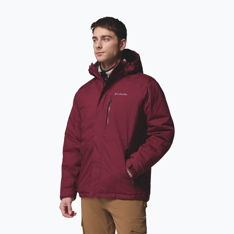 Pánska bunda Columbia Oak Harbor II Insulated rich wine 4