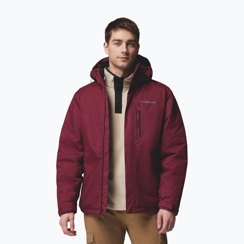 Pánska bunda Columbia Oak Harbor II Insulated rich wine 5