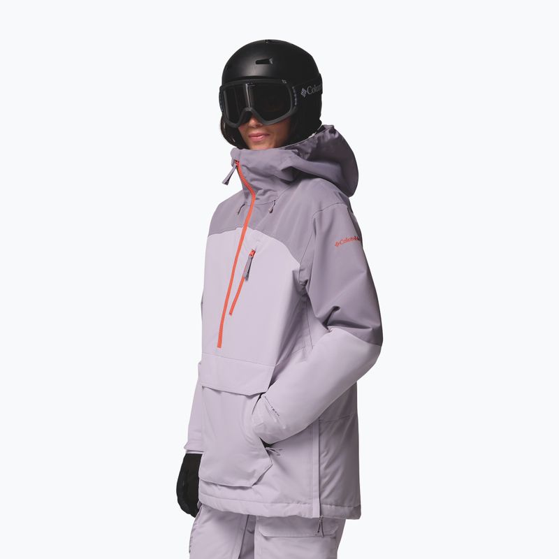 Dámska snowboardová bunda Columbia Coreshot Anorak lavender pearl/shale purple 4