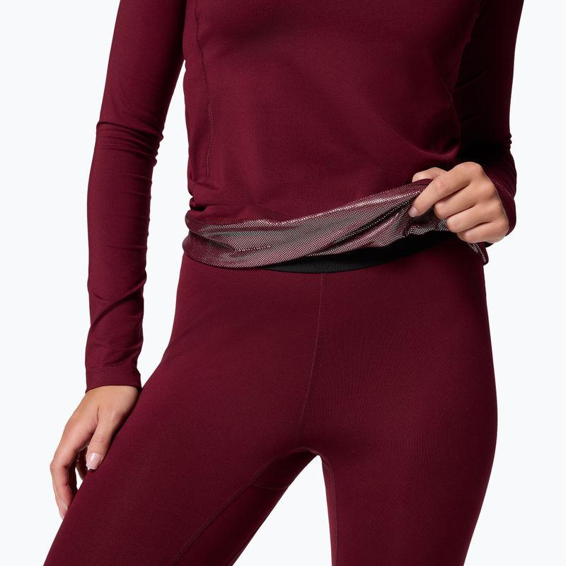 Dámske trekingové tričko longsleeve Columbia Midweight Stretch Rich Wine 7