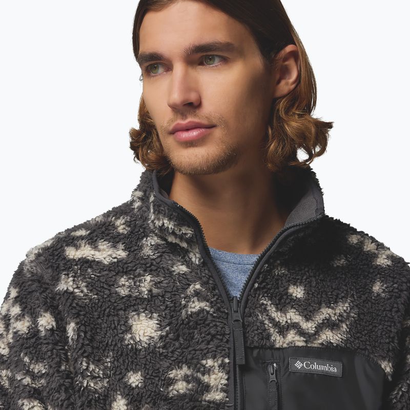 Pánska fleecová mikina Columbia Winter Pass Reversible shark/peaked tonal 8