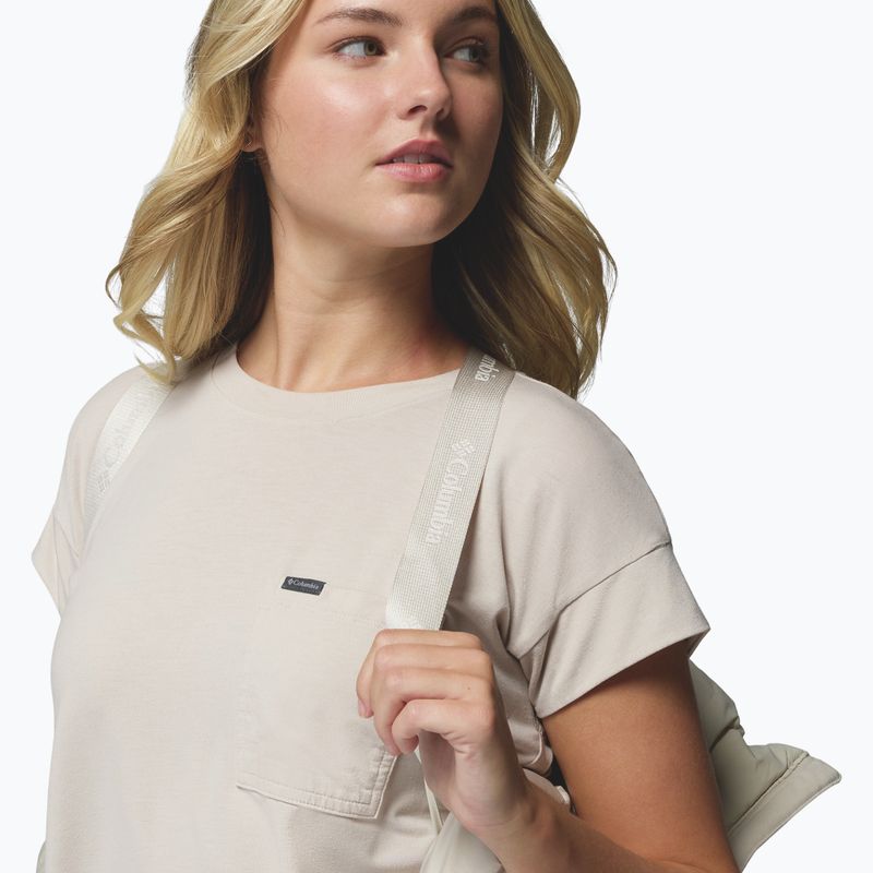 Dámska páperová bunda Columbia Amaze Puff Hooded dark stone 14