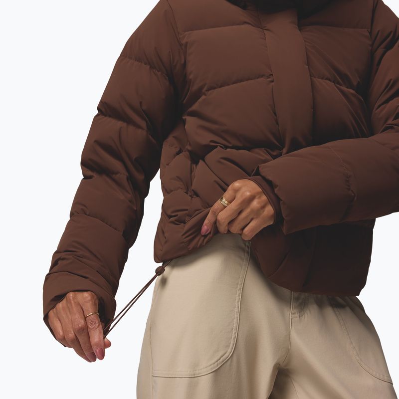 Dámska páperová bunda Columbia Amaze Puff Hooded tobacco 11