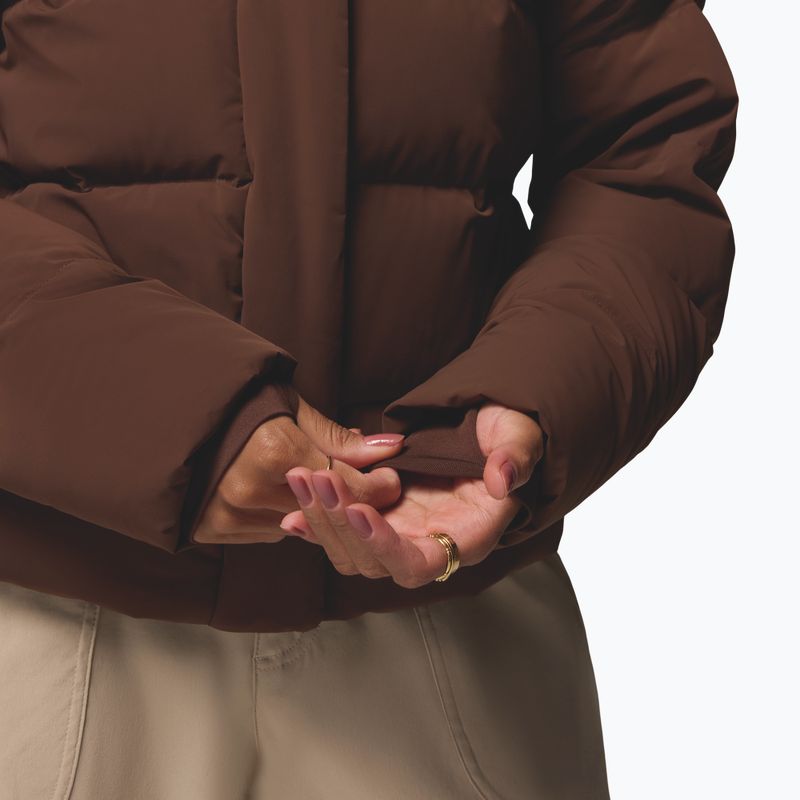 Dámska páperová bunda Columbia Amaze Puff Hooded tobacco 12