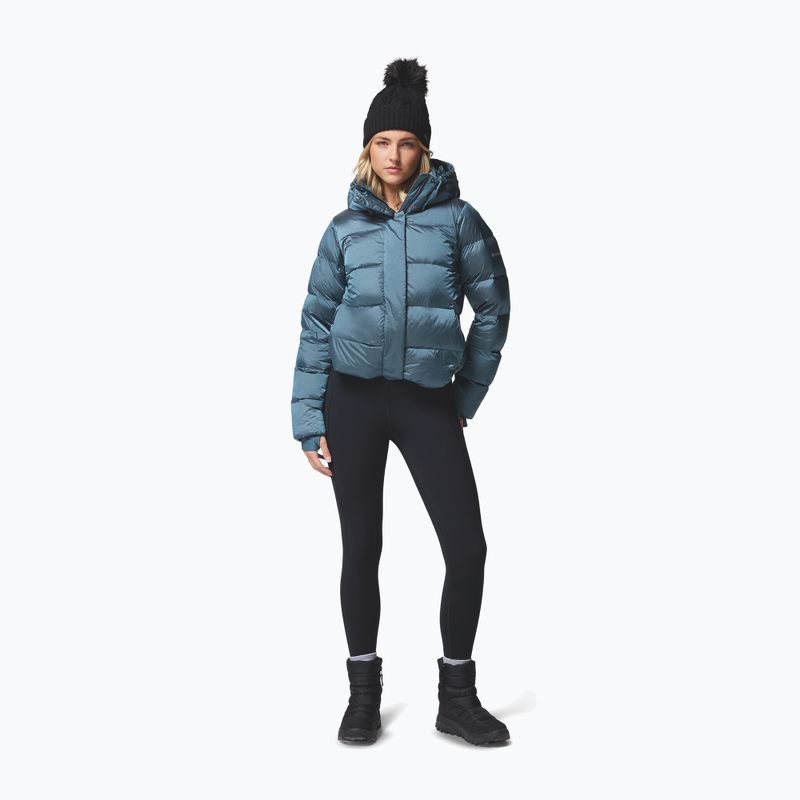 Dámska páperová bunda Columbia Amaze Puff Hooded everblue high shine 2