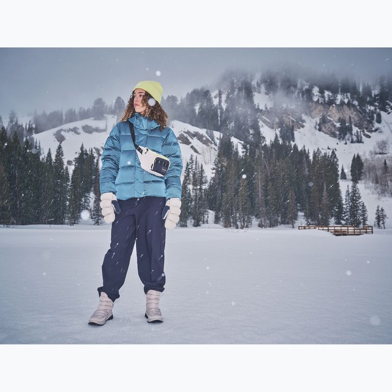 Dámska páperová bunda Columbia Amaze Puff Hooded everblue high shine 14