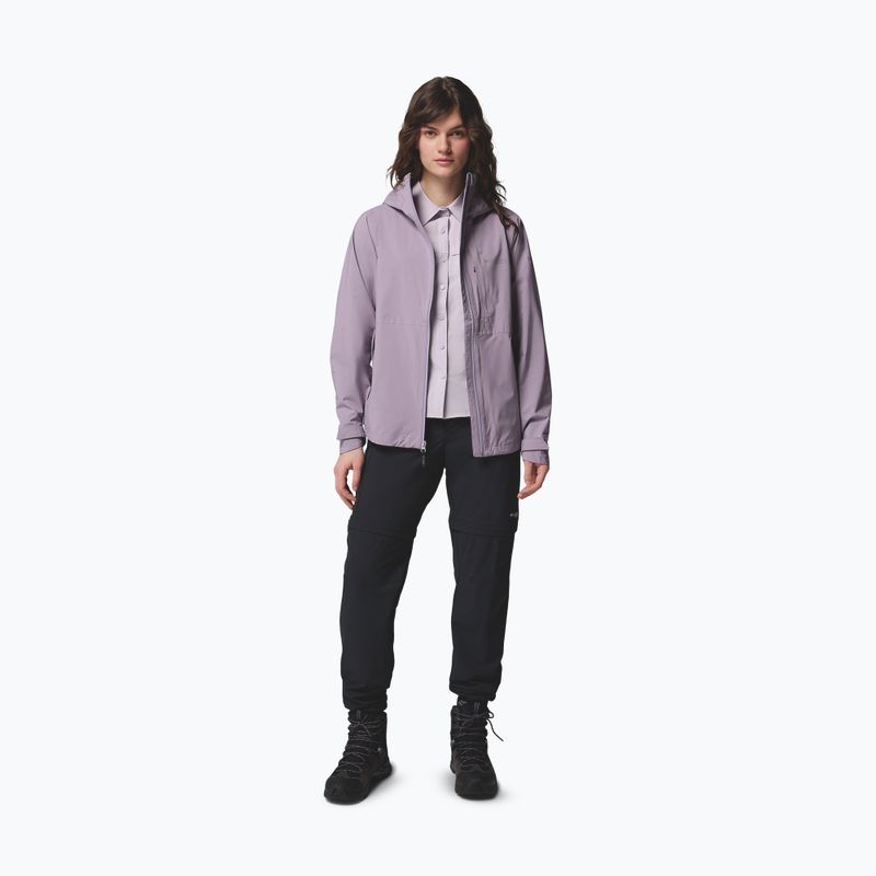 Dámska bunda do dažďa Columbia OmniTech AmpliDry II shale purple 6