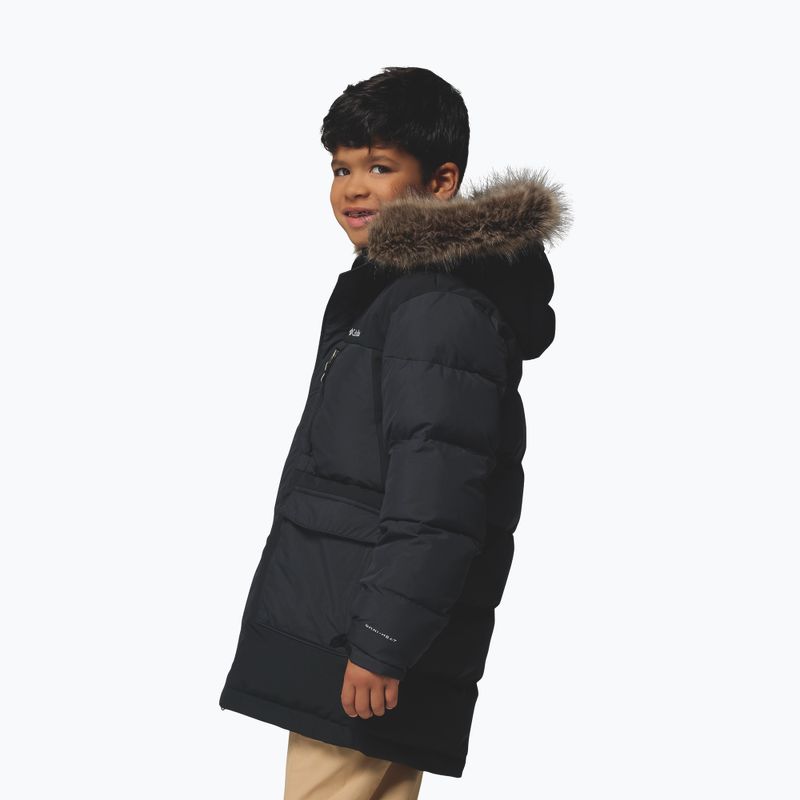 Detská zateplená bunda Columbia Boy's Marquam Peak Fusion II black 4