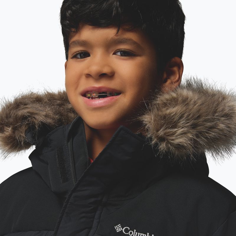 Detská zateplená bunda Columbia Boy's Marquam Peak Fusion II black 5