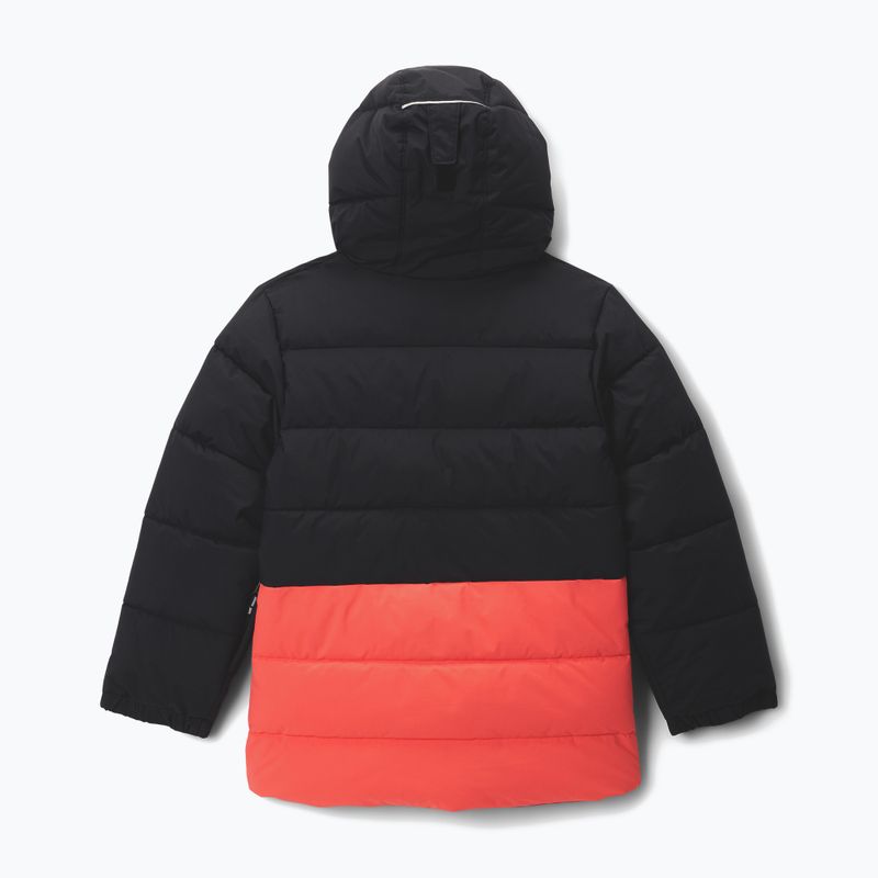 Detská lyžiarska bunda Columbia Arctic Blast II black/zing 2