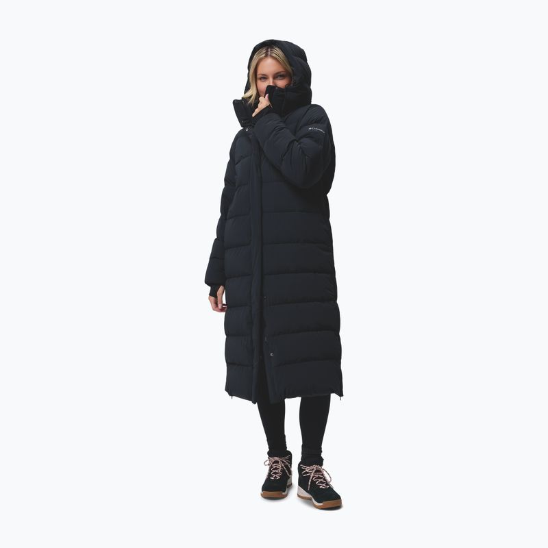 Dámsky páperový kabát Columbia Amaze Puff Long Hooded black 4
