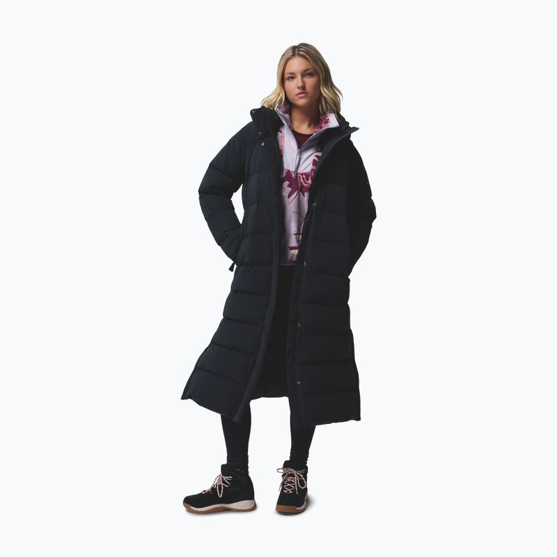 Dámsky páperový kabát Columbia Amaze Puff Long Hooded black 6