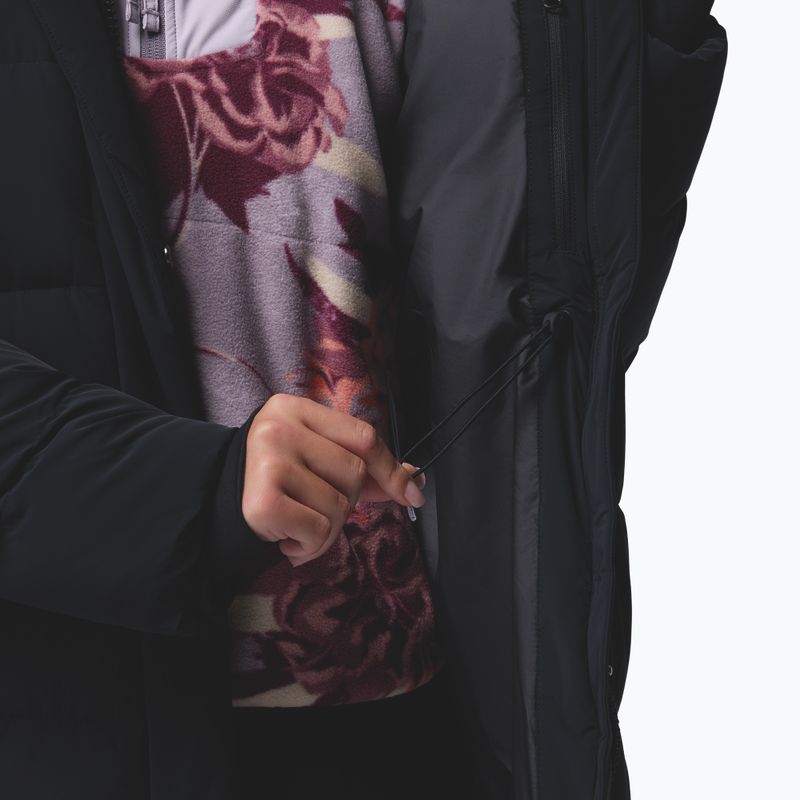 Dámsky páperový kabát Columbia Amaze Puff Long Hooded black 16