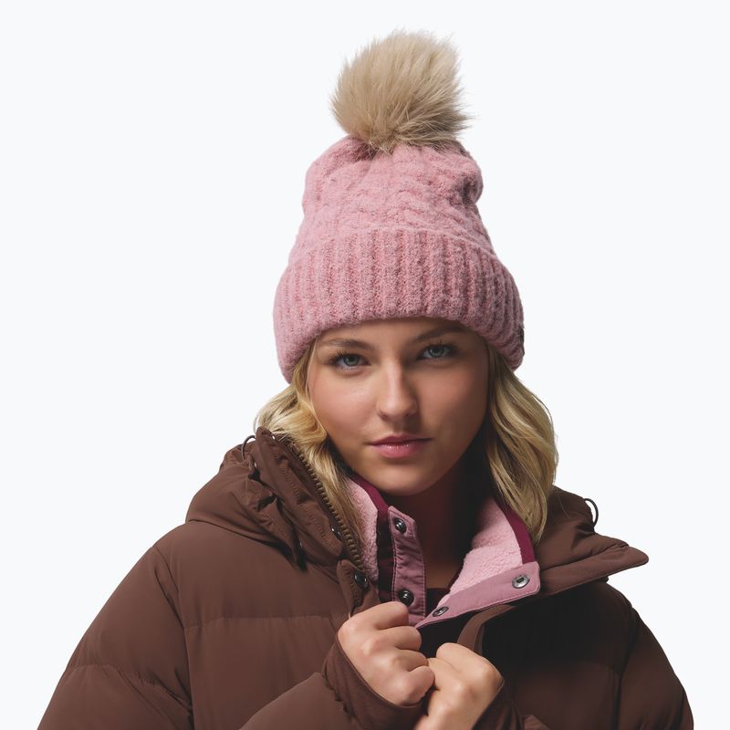Dámsky páperový kabát Columbia Amaze Puff Long Hooded tobacco 12
