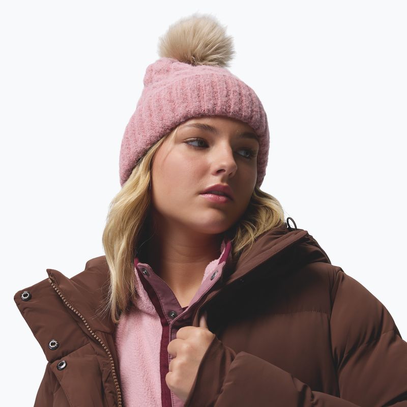 Dámsky páperový kabát Columbia Amaze Puff Long Hooded tobacco 13
