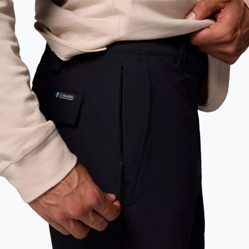 Pánske trekingové nohavice Columbia ROC Tech Chino black 6