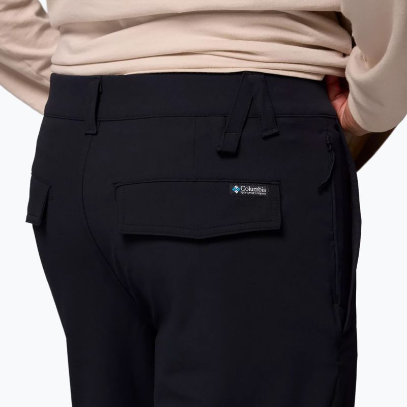 Pánske trekingové nohavice Columbia ROC Tech Chino black 7