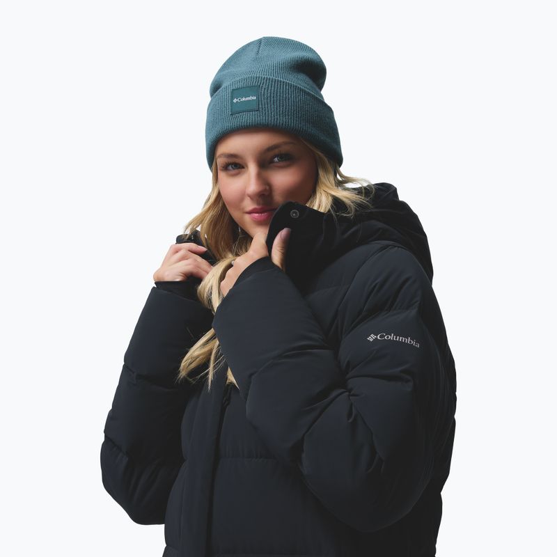 Dámska páperová bunda Columbia Amaze Puff Mid Hooded black 7
