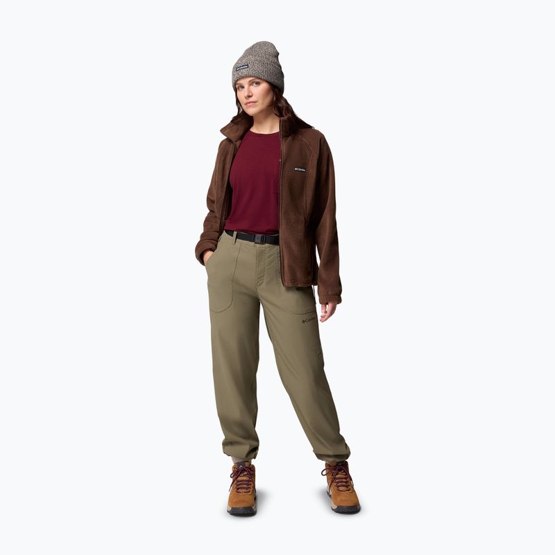 Dámska mikina Columbia Benton Springs Full Zip tobacco 5