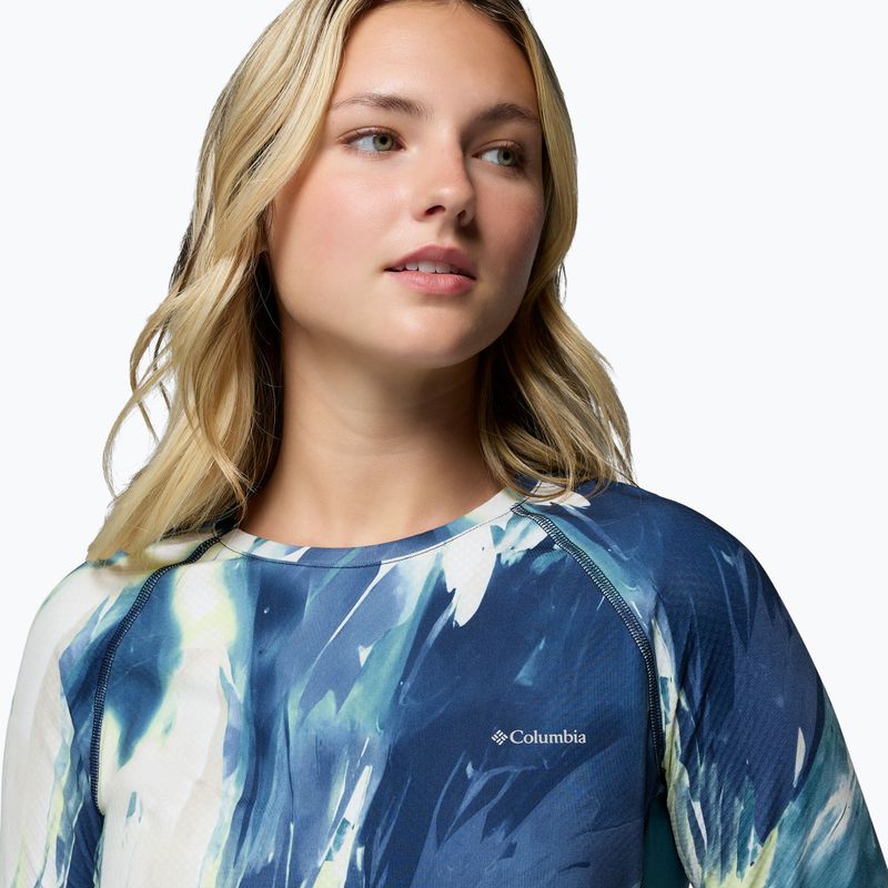 Dámske termo tričko longsleeve Columbia Omni-Heat Infinity Knit everblue snowflight 5