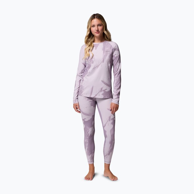 Dámska termoakčná mikina Columbia Omni-Heat Infinity Knit shale purple snowflight tonal 2