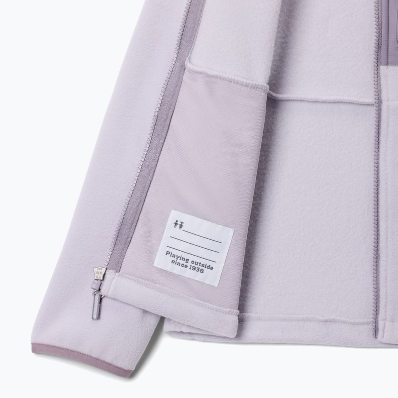 Detská fleecová mikina Columbia Fast Trek IV Fleece Full Zip lavender pearl/shale purple 3