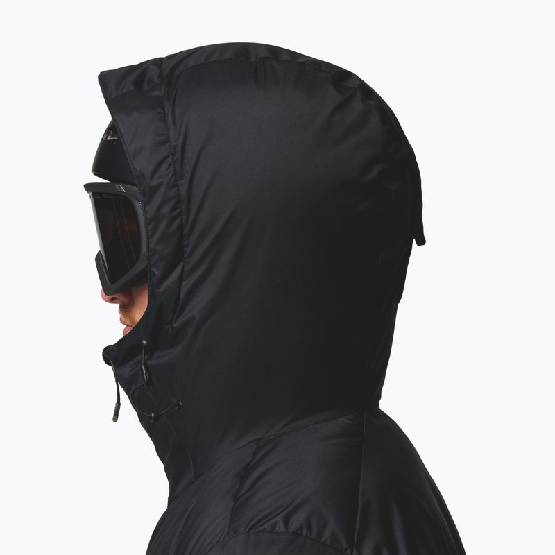 Pánska lyžiarska bunda Columbia Slope Style black/canoe/tobacco 6