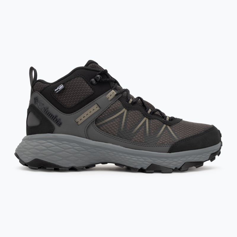 Pánske trekingové topánky Columbia Peakfreak Rush Mid Outdry dark grey/stone green 2