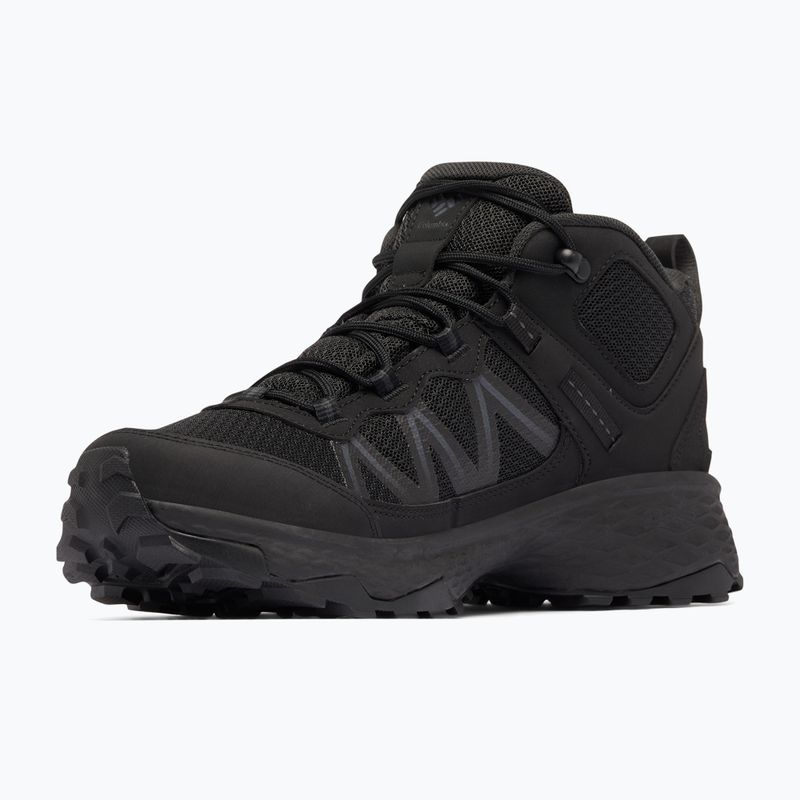 Pánske trekingové topánky Columbia Peakfreak Rush Mid Outdry black/shark 9