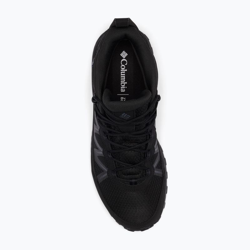 Pánske trekingové topánky Columbia Peakfreak Rush Mid Outdry black/shark 15