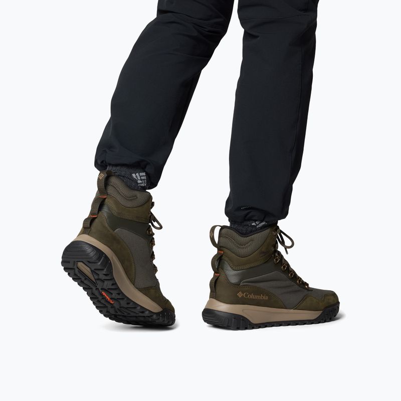 Pánske topánky Columbia Burnsider Omni-Heat Infinity deep olive/tangy orange 8