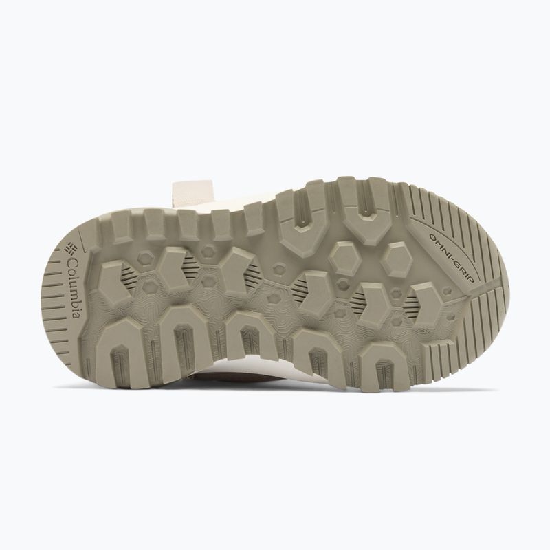 Detské snehule Columbia Youth Snowtrot Mid soft taupe/sea salt 9