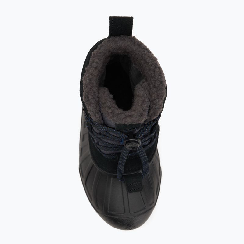 Detské snehule Columbia Youth Powderbug Alpine dark grey/mountain blue 5