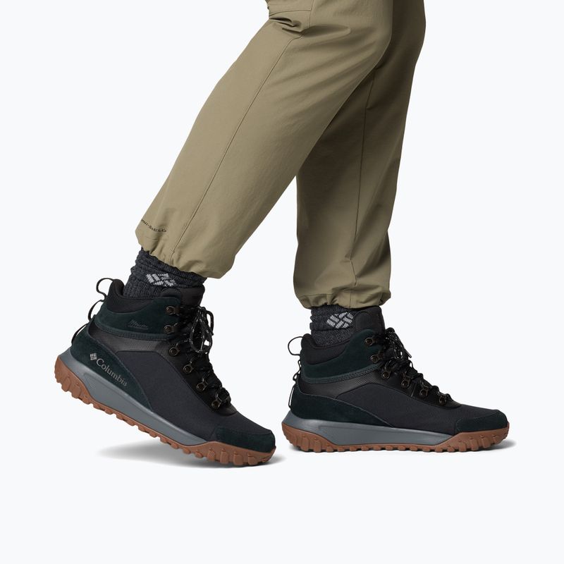 Pánske topánky Columbia Burnsider Waterproof black/city grey 8
