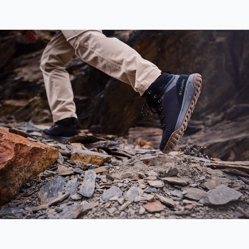 Pánske topánky Columbia Burnsider Waterproof black/city grey 9