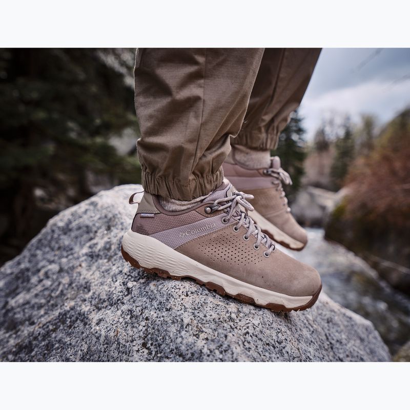 Dámske trekingové topánky Columbia Newton Nimble Leather kettle/cloud grey 9