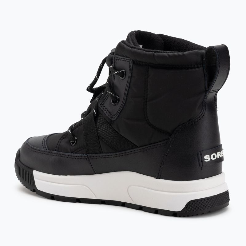 Detské snehule Sorel Youth Whitney Mid Wp black/sea salt 3