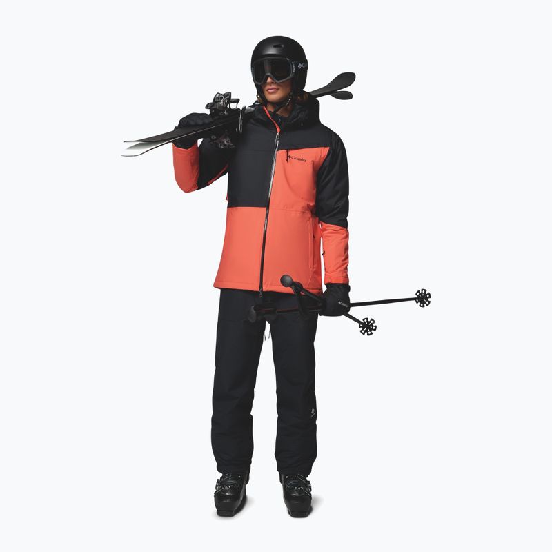 Pánska lyžiarska bunda Columbia Iceberg Point II zing/black 2