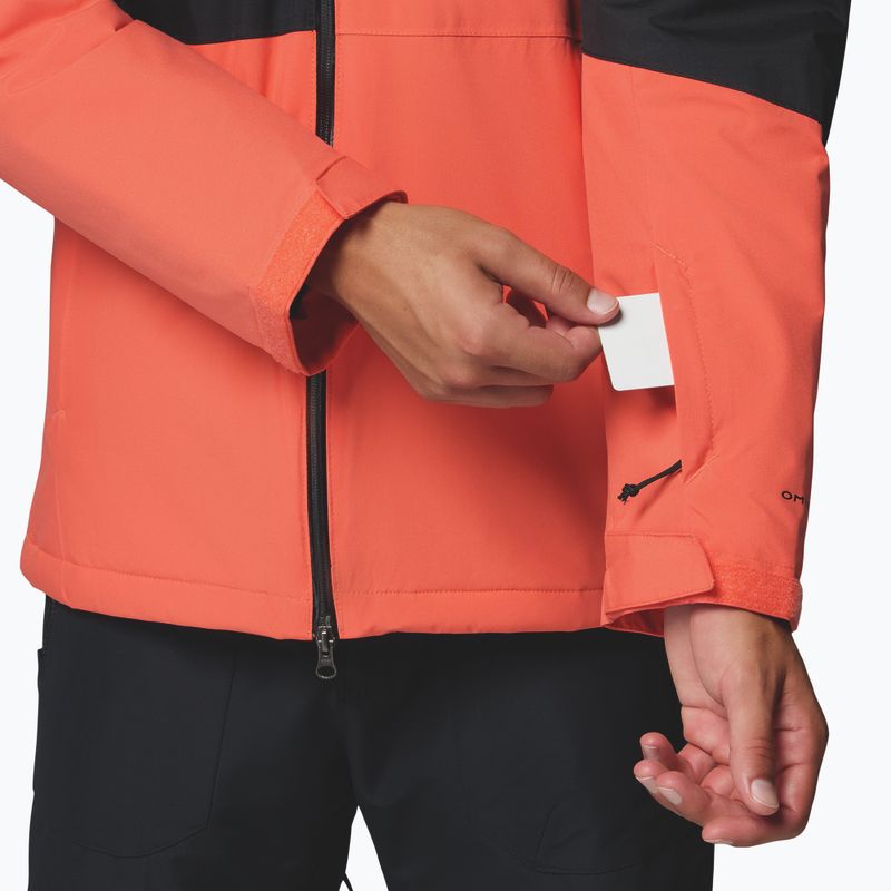 Pánska lyžiarska bunda Columbia Iceberg Point II zing/black 8