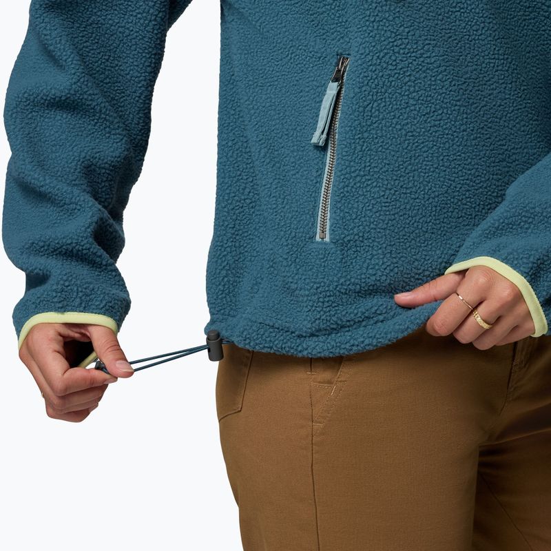 Dámska fleecová mikina Columbia Helvetia II Hoodie everblue 6