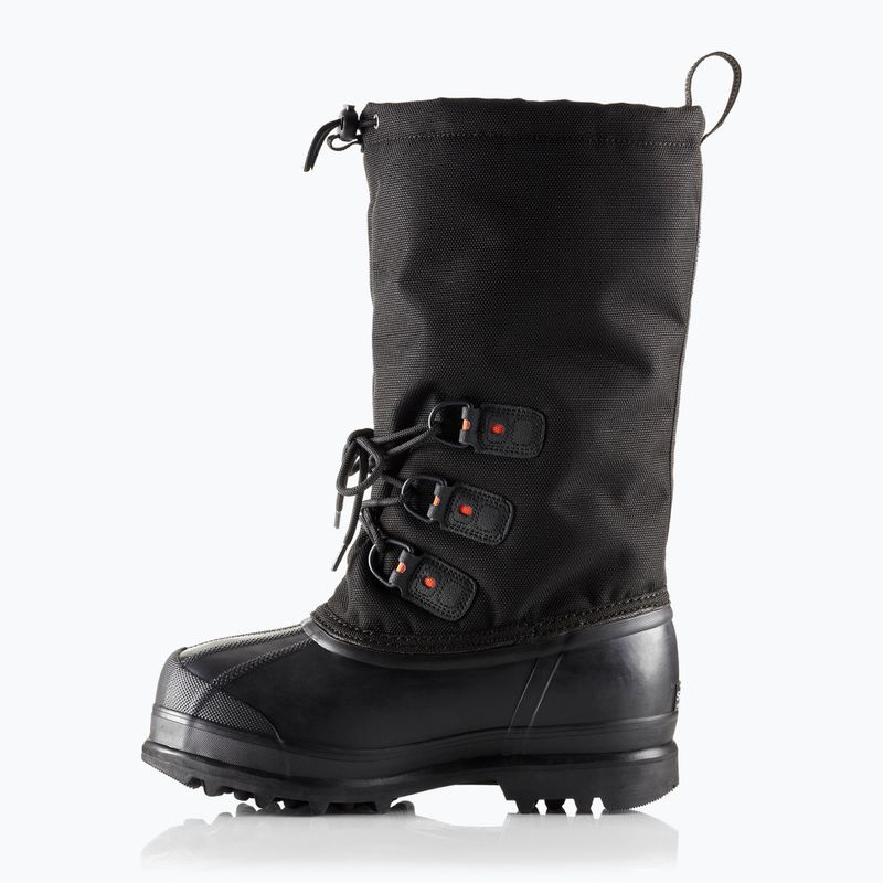 Dámske snehule Sorel Glacier XT black/red quar 3