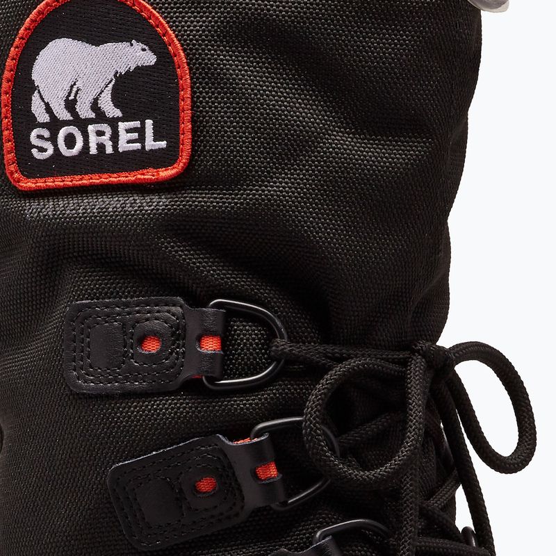 Dámske snehule Sorel Glacier XT black/red quar 7