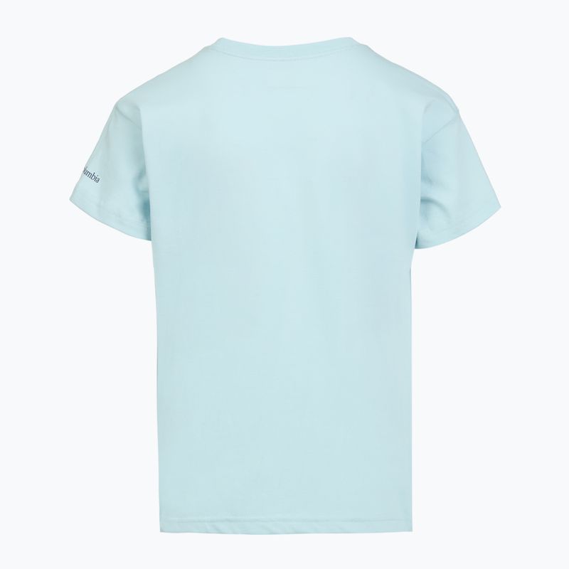 Detské tričko Columbia Mission Lake II SS Graphic marine light/bubbly scoped view 2