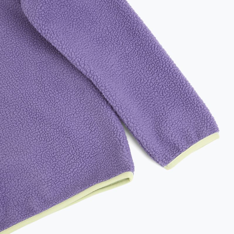 Detská fleecová mikina Columbia Halvetia II Half Snap Fleece stormwatch/lavender pearl 4