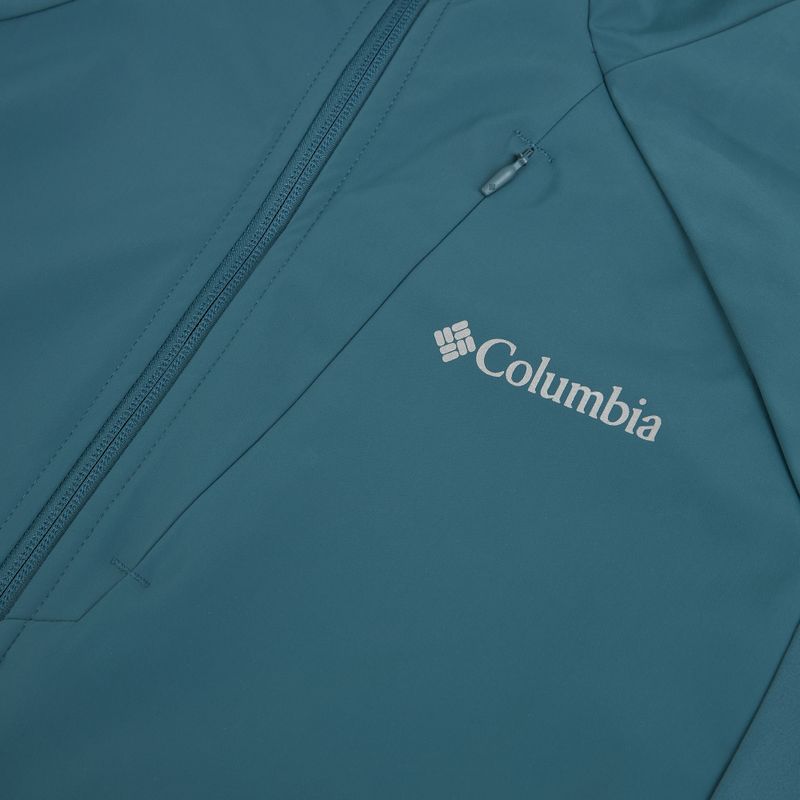 Pánska softshellová bunda Columbia Trailborne everblue 3