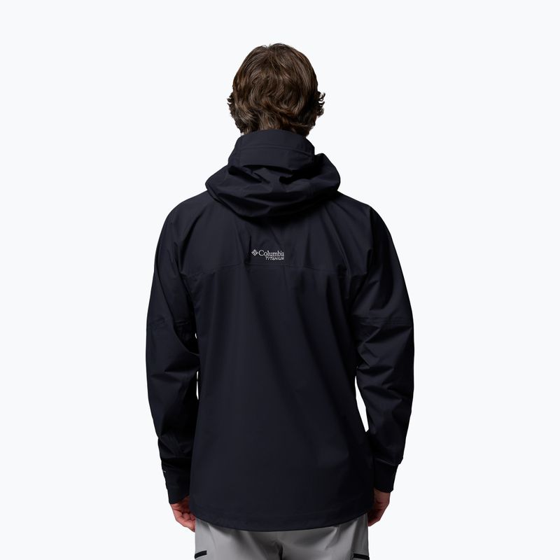 Pánska softshellová bunda Columbia Saudan Pro 3L black 3