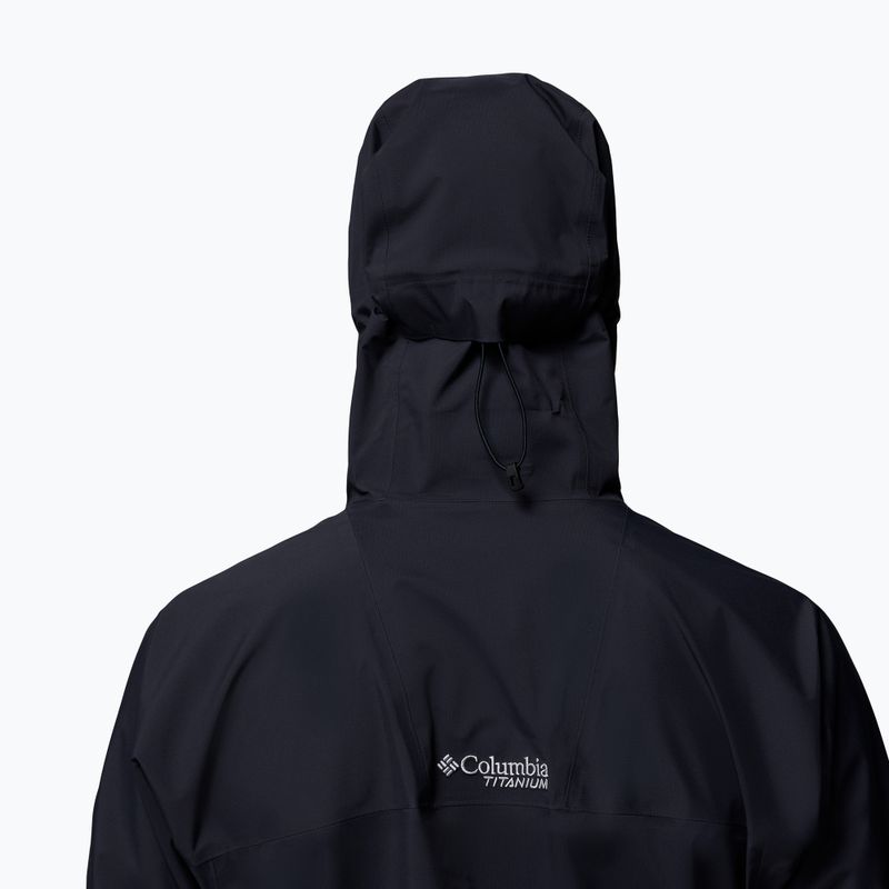 Pánska softshellová bunda Columbia Saudan Pro 3L black 7