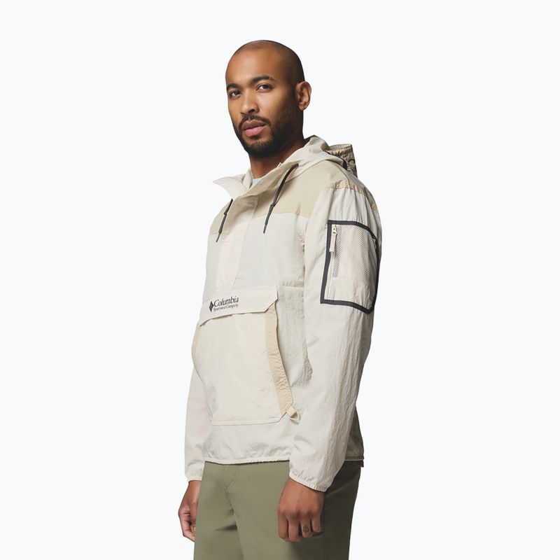 Pánska vetrovka Columbia Challenger Windbreaker Anorak dark stone/ancient fossil 4
