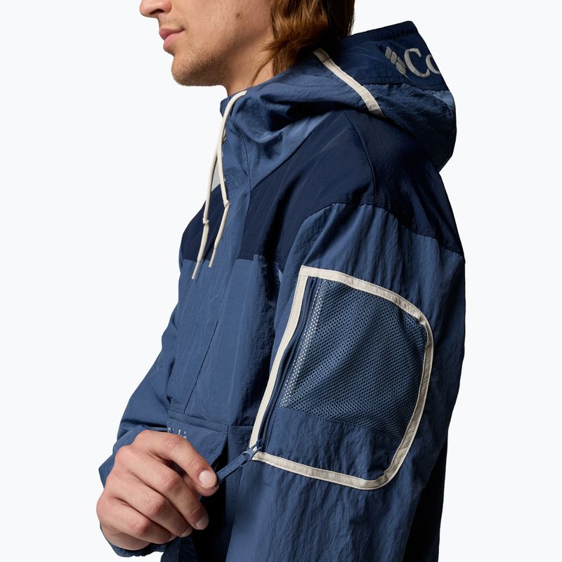 Pánska vetrovka Columbia Challenger Windbreaker Anorak dark mountain/collegiate navy 7